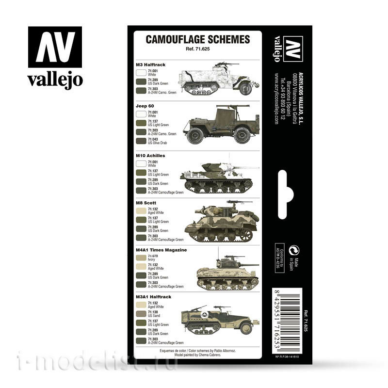 71625 Vallejo Set Model Air 