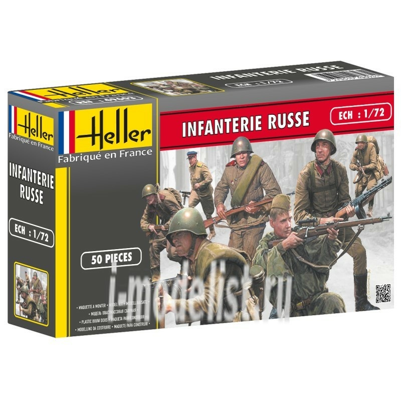 49603 Heller 1/72 Soviet infantry