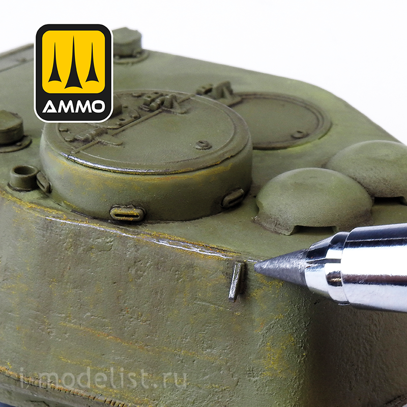 AMIG8349 Ammo Mig LOCK 'N LOAD - Набор карандашей для везеринга / Weathering Rechargable Technical Pencil