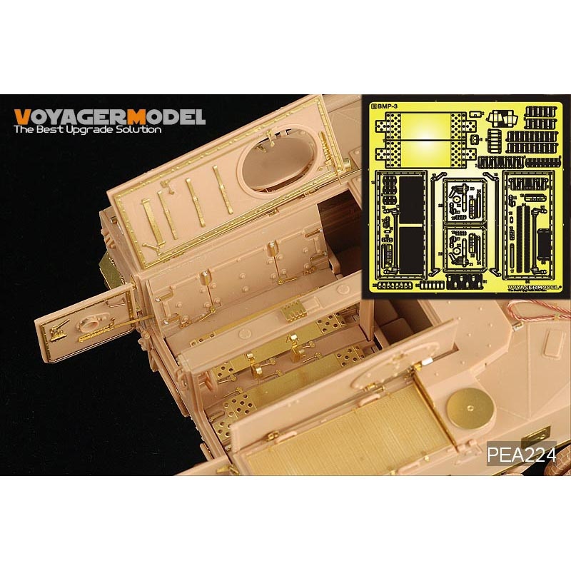 PEA224 Voyager Model 1/35 Photo Etching for BMP-3 MICV