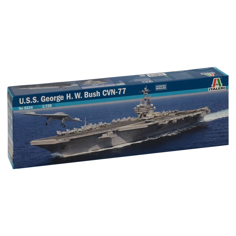 5534 1/720 Italeri U. S. S. GEORGE H. W. BUSH CVN-77