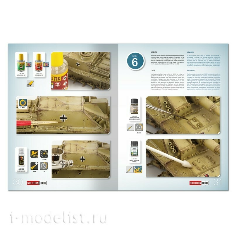 AMIG7737 Ammo Mig Набор SOLUTION BOX 35 - Notмецкие автомобили Dunkelgelb времен 2МВ / WWII German Dunkelgelb Vehicles (на нескольких языках)