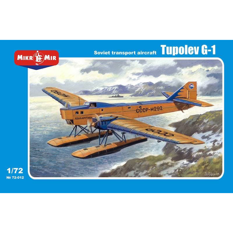 72-012 Microcosm 1/72 Soviet transport aircraft Tupolev G-1