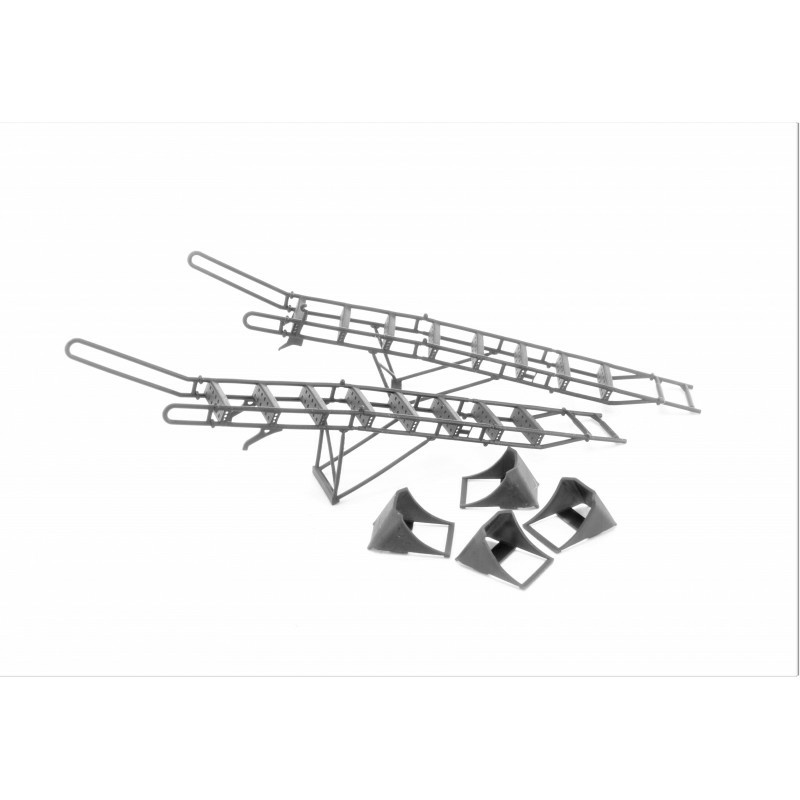 LP72034 LP Models 1/72 Ladder for С-27 (later version) + pads + service ladder