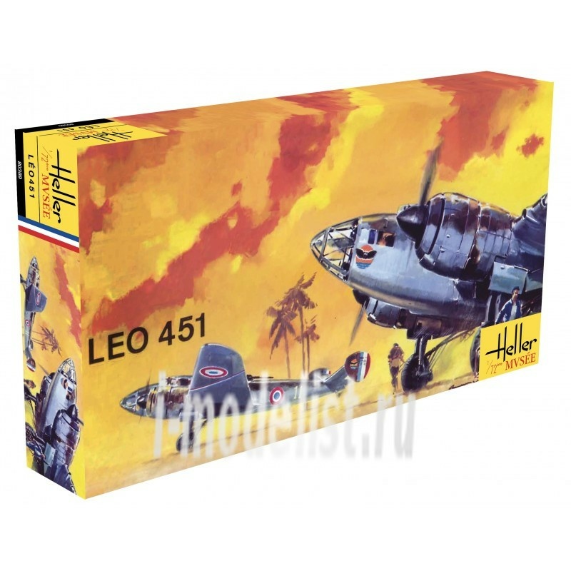 80389 Heller 1/72 Leo 45 Aircraft