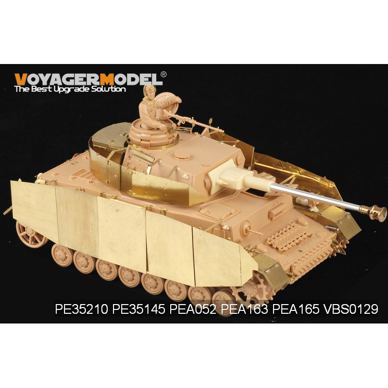 PEA165 Voyager Model 1/35 Photo etching for Sd.Kfz.222 and Sd.Kfz.250/9, Anti-border mesh Alte Turret type. 3