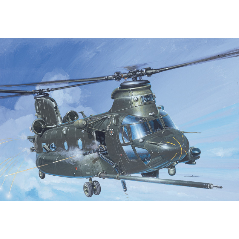 1218 Italeri 1/72 MH-47E SOA Chinook Helicopter