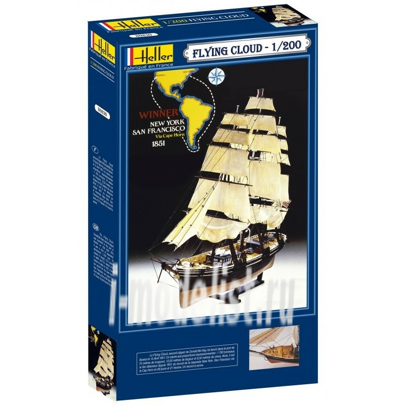 80830 Heller 1/200 Ship Flying Cloud