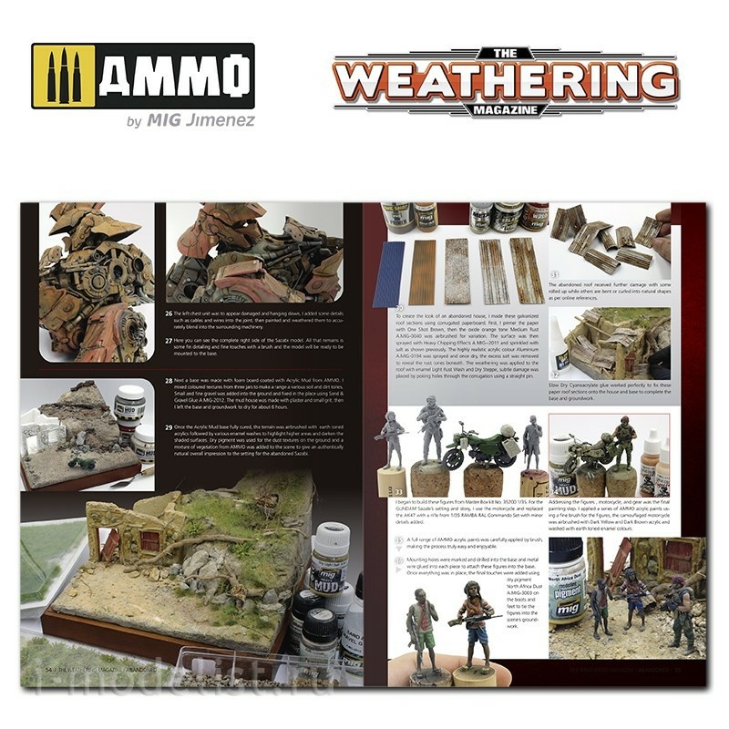 AMIG4779 Ammo Mig The Weathering Magazine Issue 30. ABANDONED (Russian)