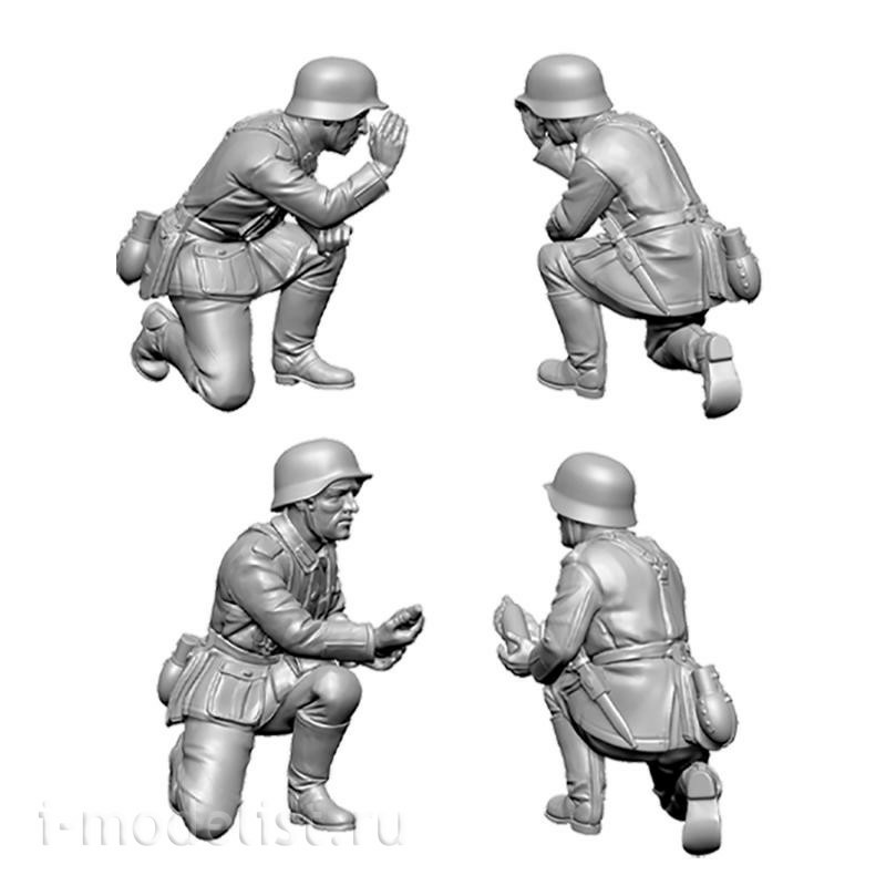 Zvezda 1/72 6156 German 75mm infantry gun with the expectation