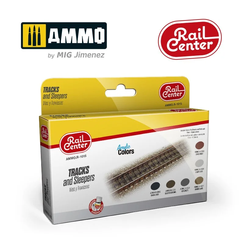 AMMOR1015 Ammo Mig Set of acrylic paints 