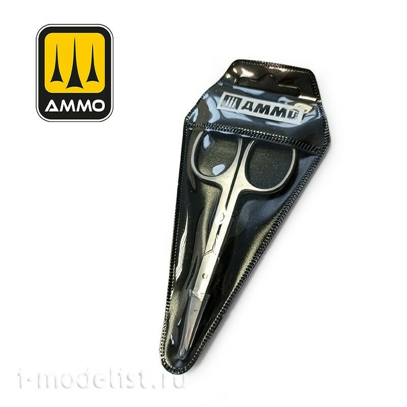 AMIG8541 Ammo Mig Изогнутые ножницы / Curved Scissors