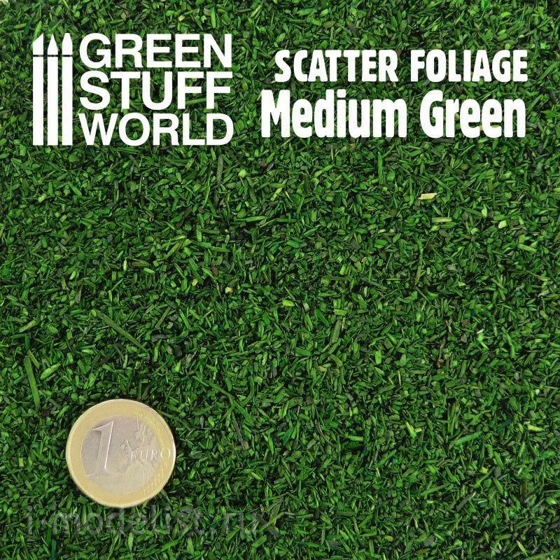 10513 Green Stuff World Foliage color medium Green-280 ml / Scatter Foliage-Medium Green - 280 ml