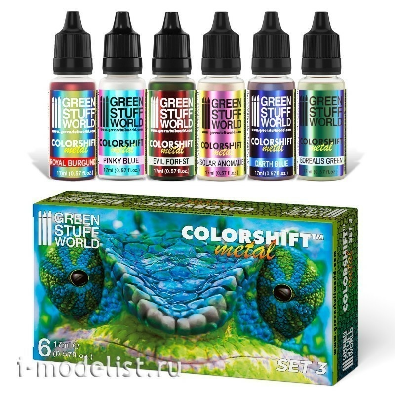 9349 Green Stuff World Set of acrylic paints 