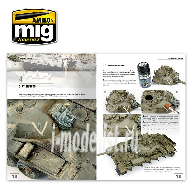 AMIG6155 Ammo Mig ENCYCLOPEDIA OF ARMOUR VOL. 6 - COMPLETE PROCESS (English)