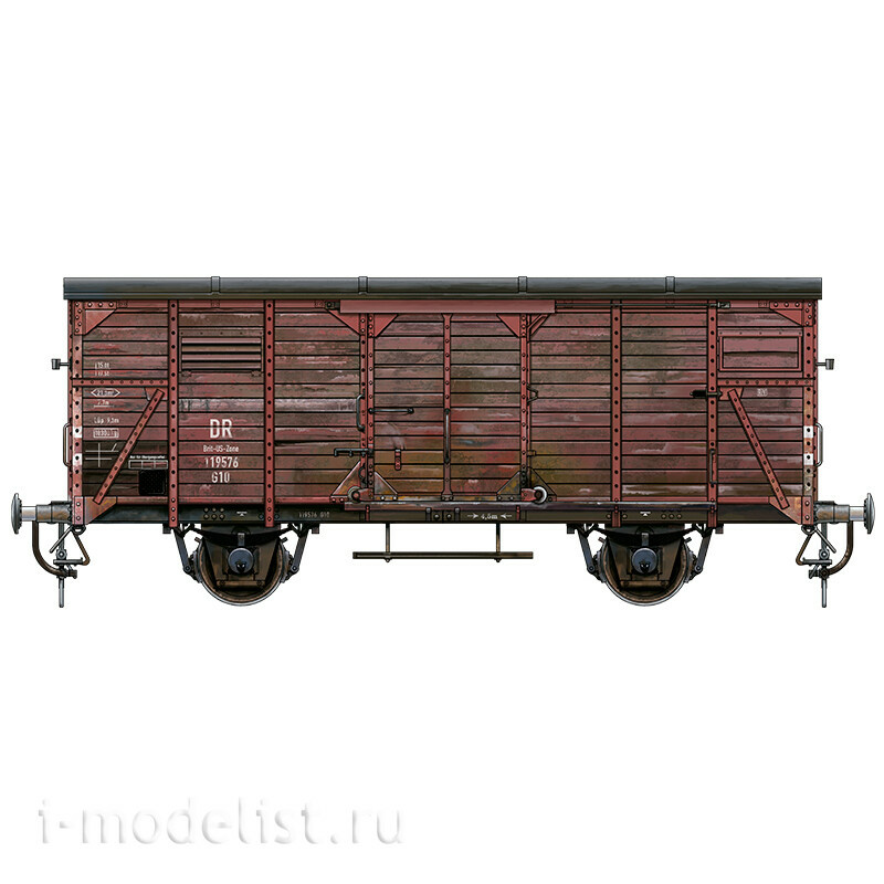 AK35502 AK Interactive 1/35 Notмецкий железноtoрожный крытый вагон Gedeckter Güterwagen G 10