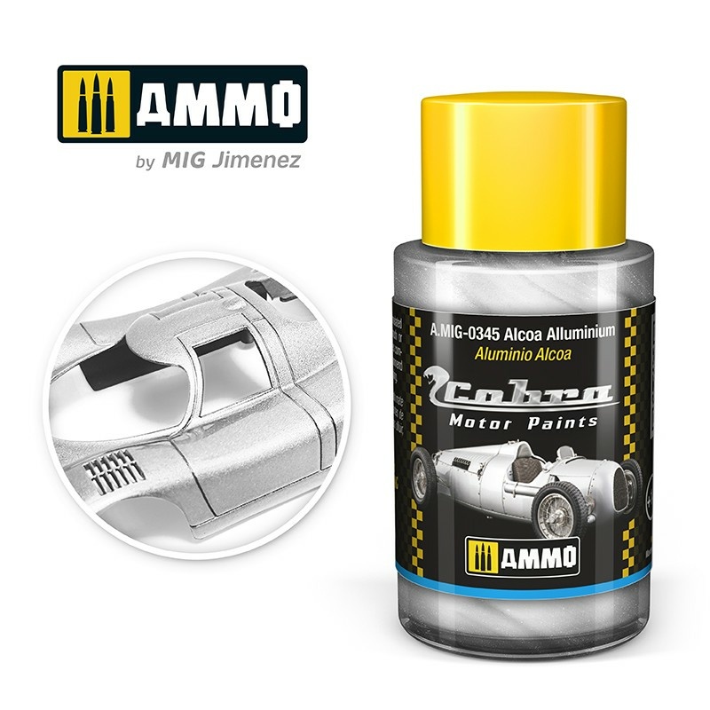AMIG0345 Ammo Mig Акриловая краска Ammo Mig Алюминий Alcoa / Alcoa Alluminium