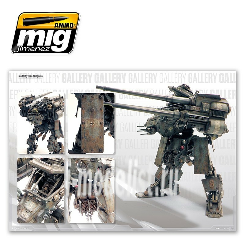 AMIG6013 Ammo Mig IN COMBAT – PAINTING MECHAS (English version)