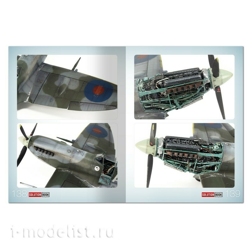 AMIG6536 Ammo Mig Книга SOLUTION BOOK MINI 34 - Как красить самолеты Королевских ВВС конца Второй мировой войны / How to Paint Late WWII RAF Aircraft (многоязычная)