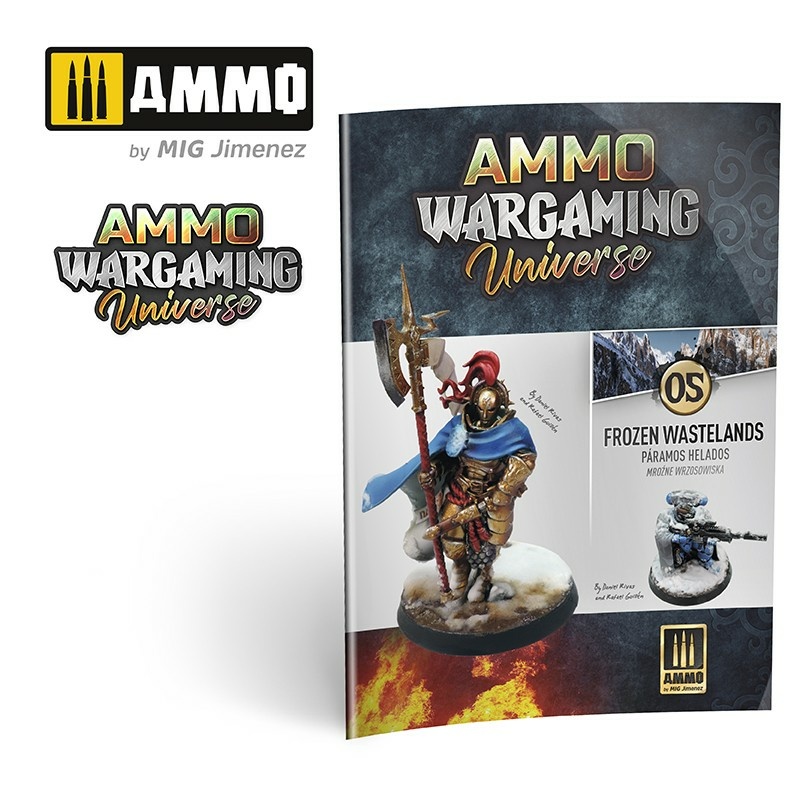 AMIG6924 Ammo Mig AMMO WARGAMING UNIVERSE Книга 05 - Замерзшие вересковые пустоши  (английский, испанский, польский) / Book 05 - Frozen Moors (English, Castellano, Polski)