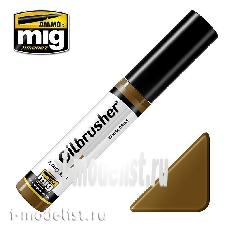 AMIG3508 Ammo Mig DARK MUD (Oil paint with a thin brush applicator)