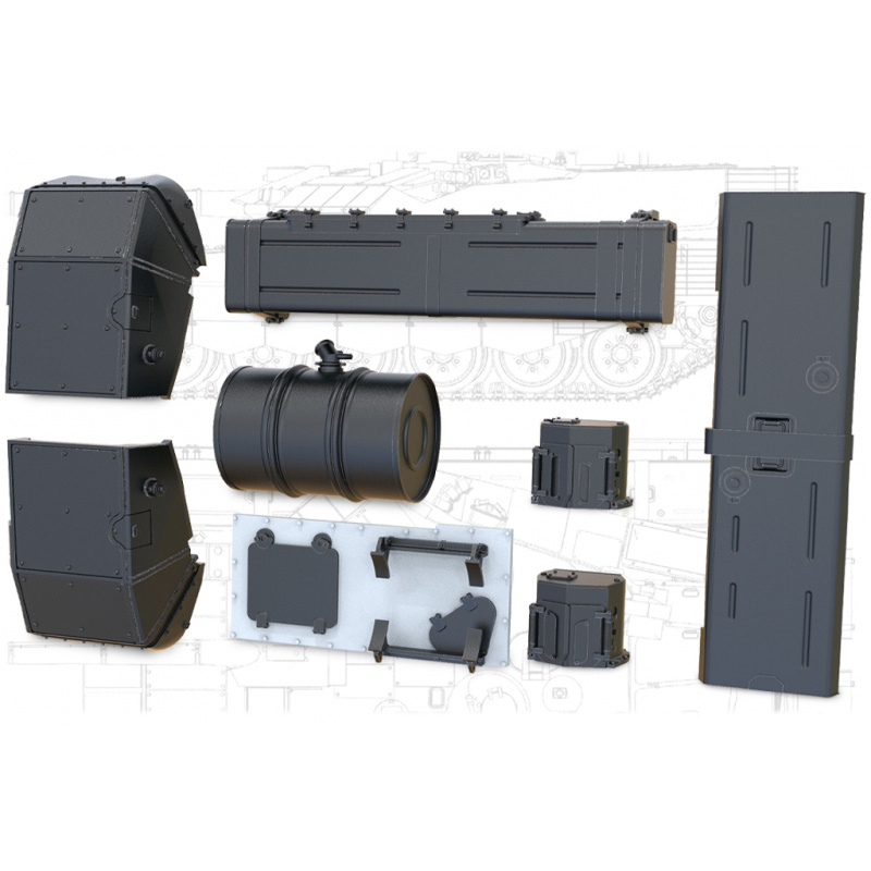 35248 Miniarm 1/35 Correction Kit for T-90M Tank