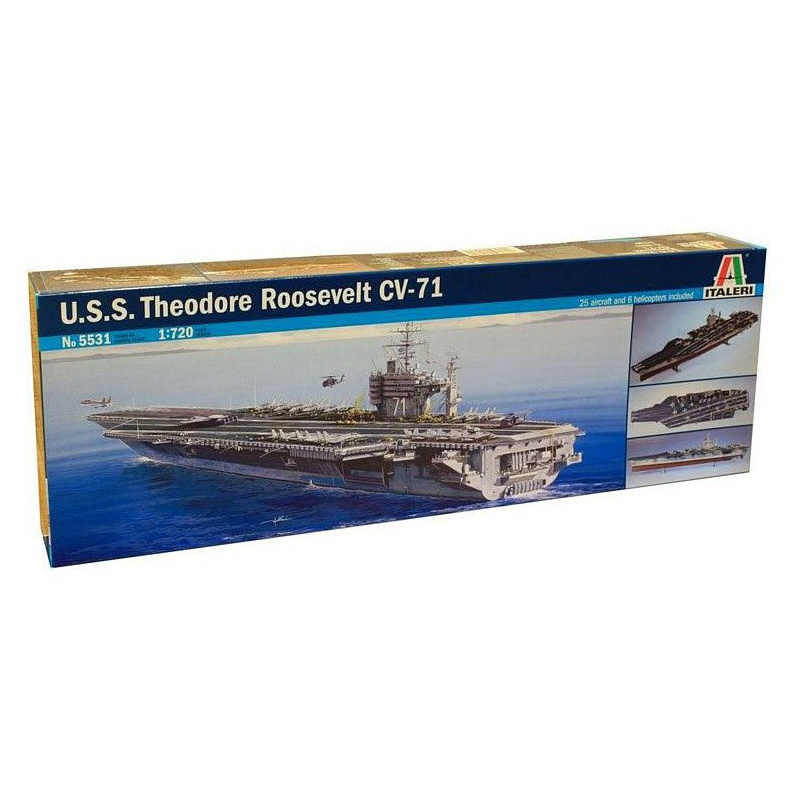5531 Italeri 1/720 U. S. S. Th. Roosevelt