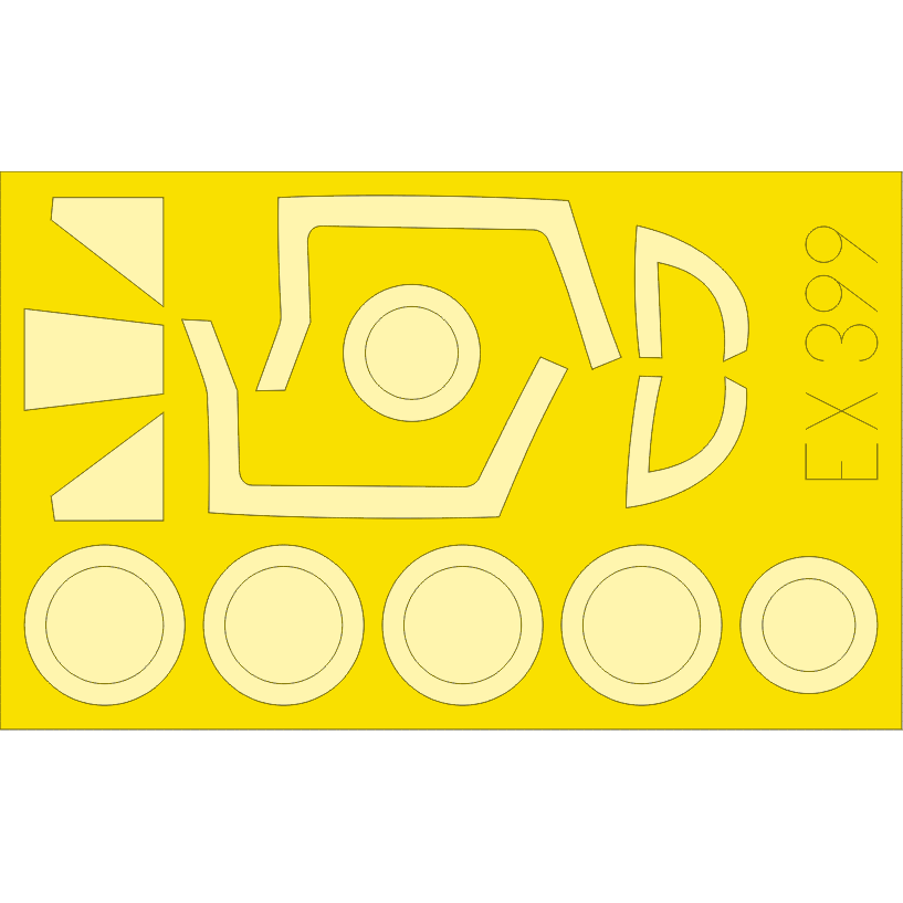 EX399 Eduard 1/48 Mask for Vampire FB. MK. 9