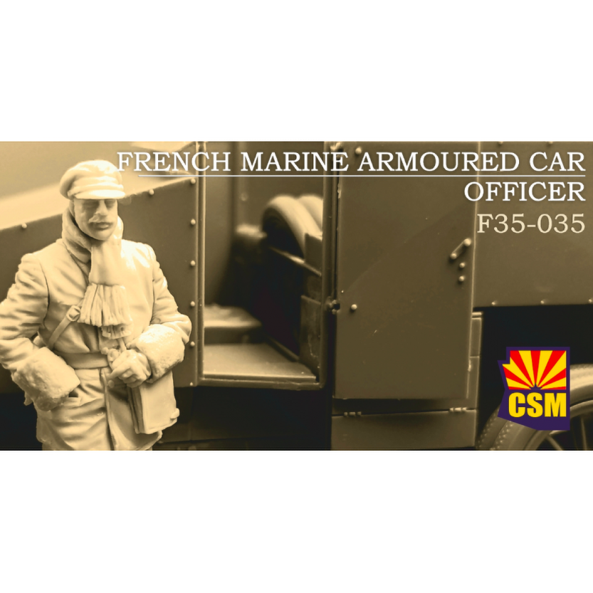 F35-035 Copper State Models 1/35 Офицер броневика французской морской пехfromы