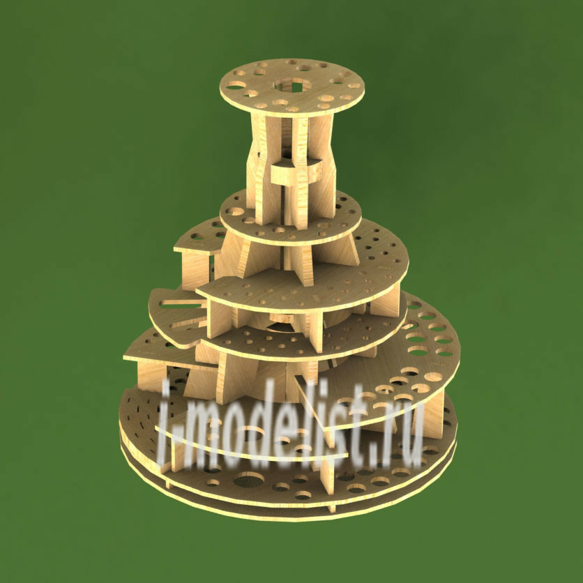 5046 Swmodel Scale rotating organizer for tools