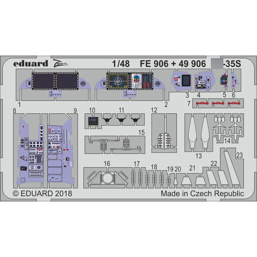 49906 Eduard 1/48 Photo Etching for С-35S