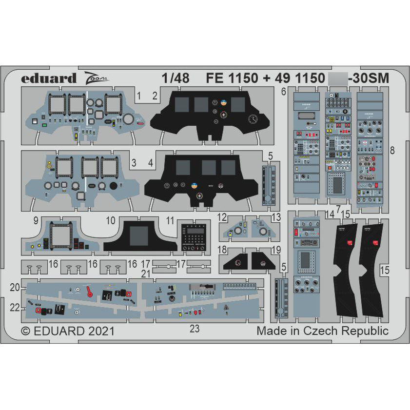 FE1150 Eduard 1/48 Photo Etching for С-30CM