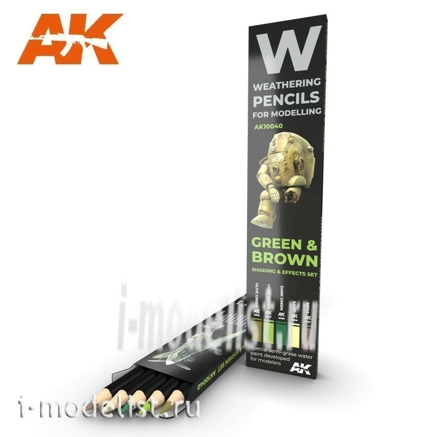 AK10040 AK Interactive watercolor pencil Set 