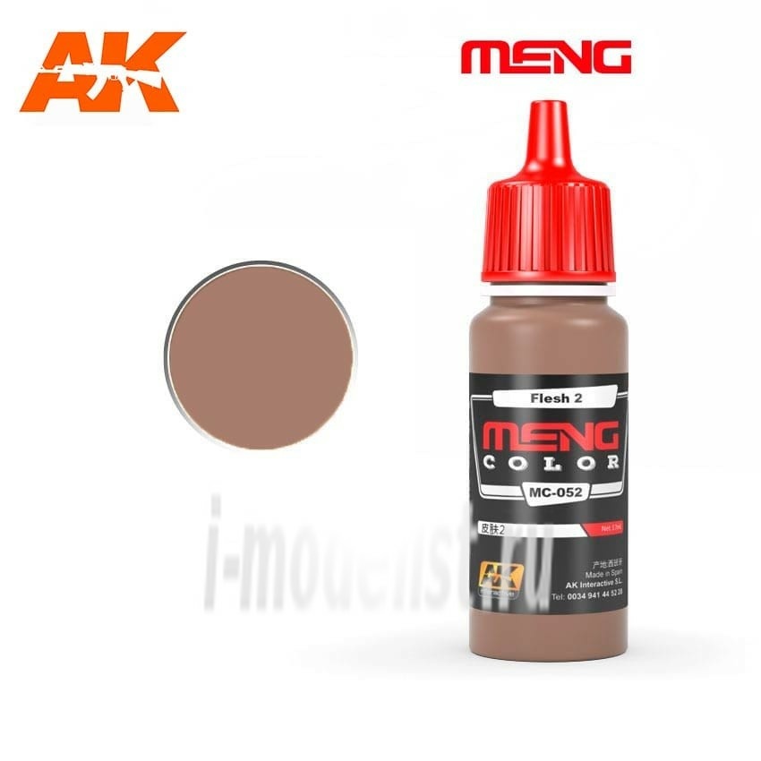 MC052 AK Interactive acrylic Paint Flesh 2, 17ml