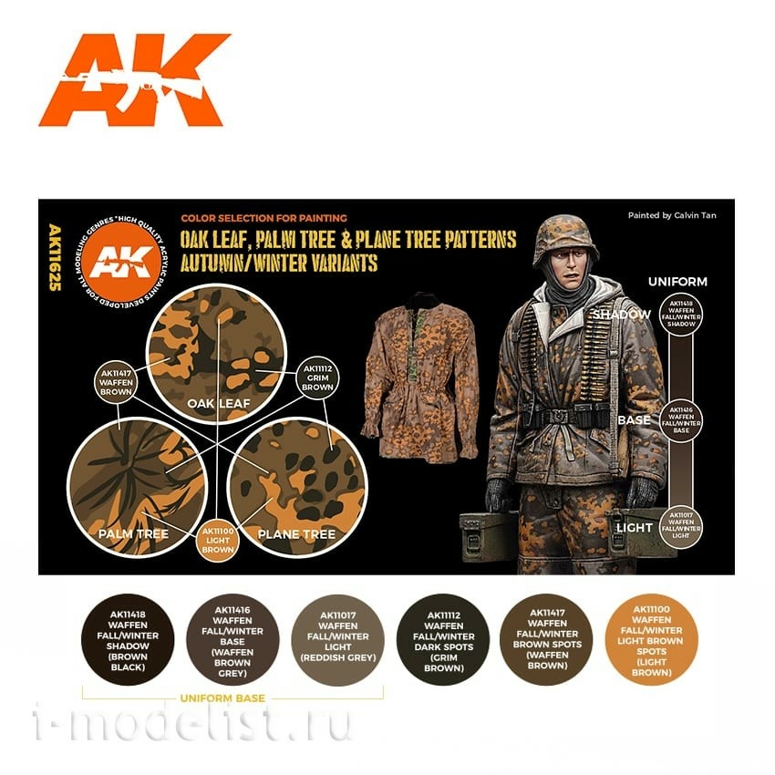 AK11625 AK Interactive Paint set 