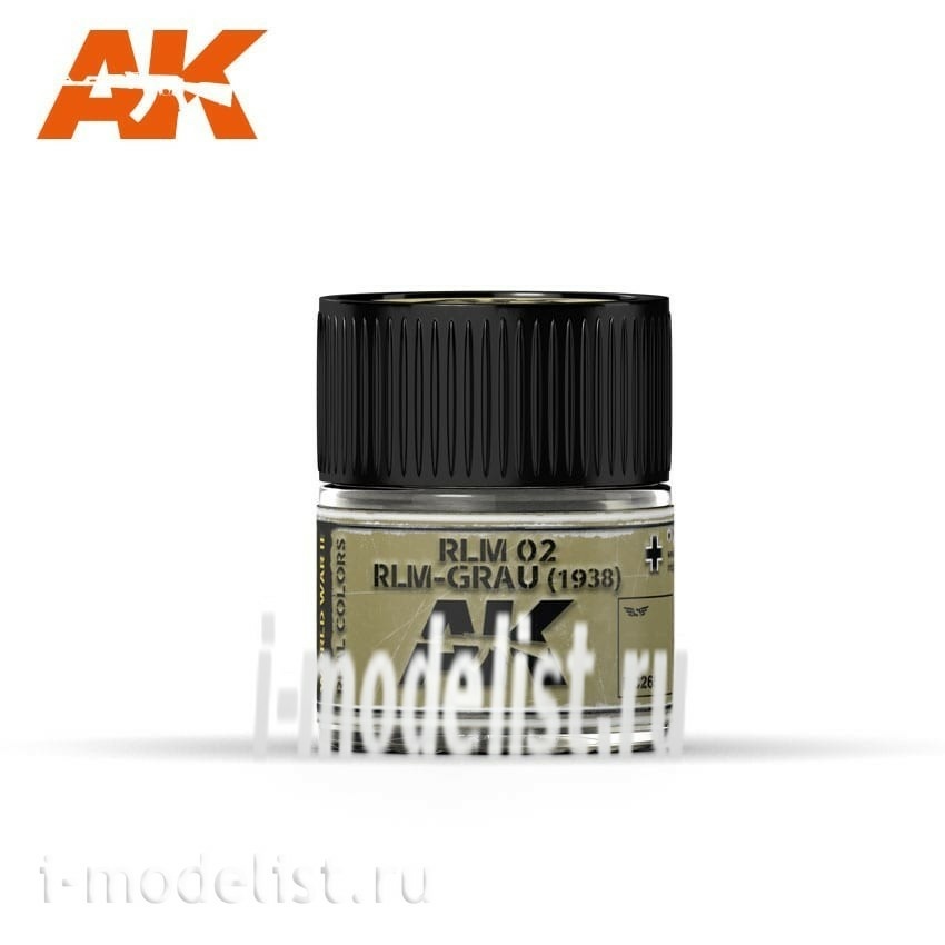 RC265 AK Interactive acrylic paint RLM 02 RLM-GRAU (1938) 10ml