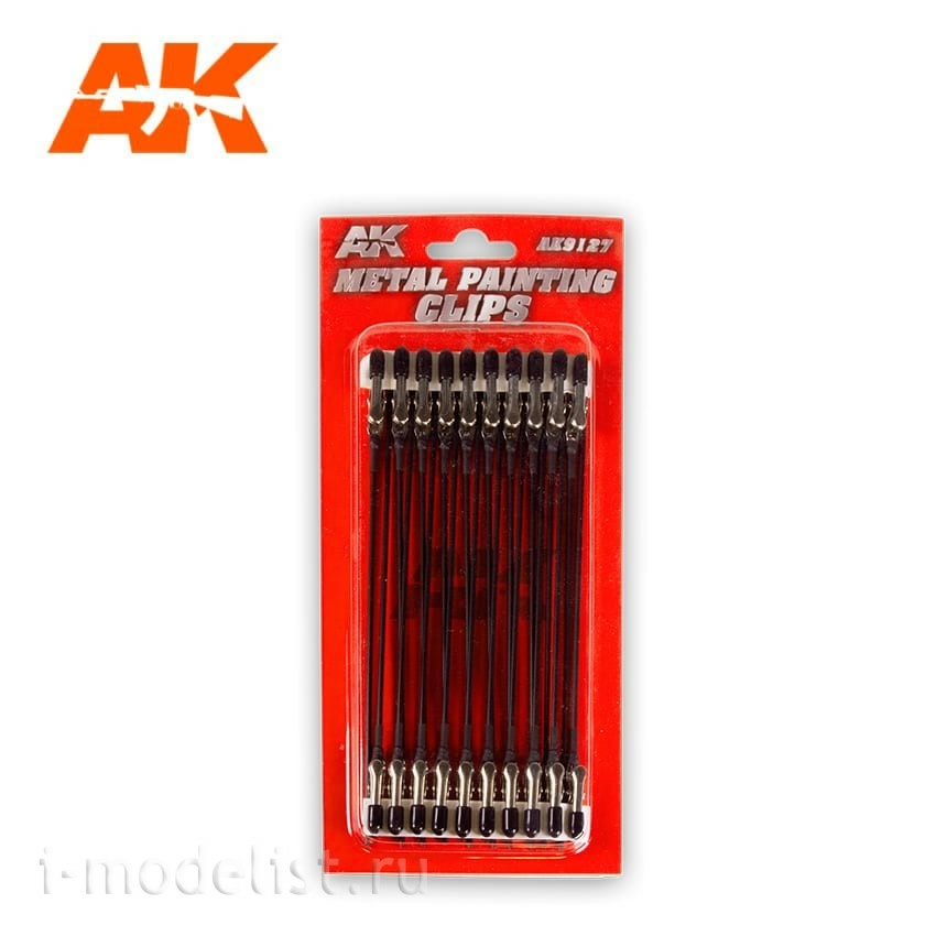 AK9127 AK Interactive Metal clips for painting parts