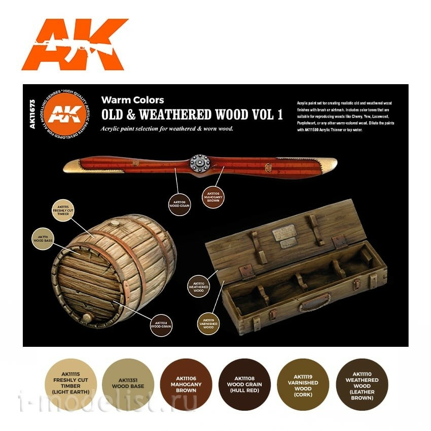 AK11673 AK Interactive Paint set 