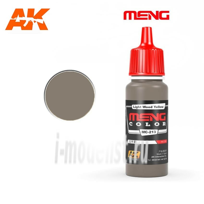 MC213 AK Interactive acrylic Paint Light Wood Yellow, 17ml