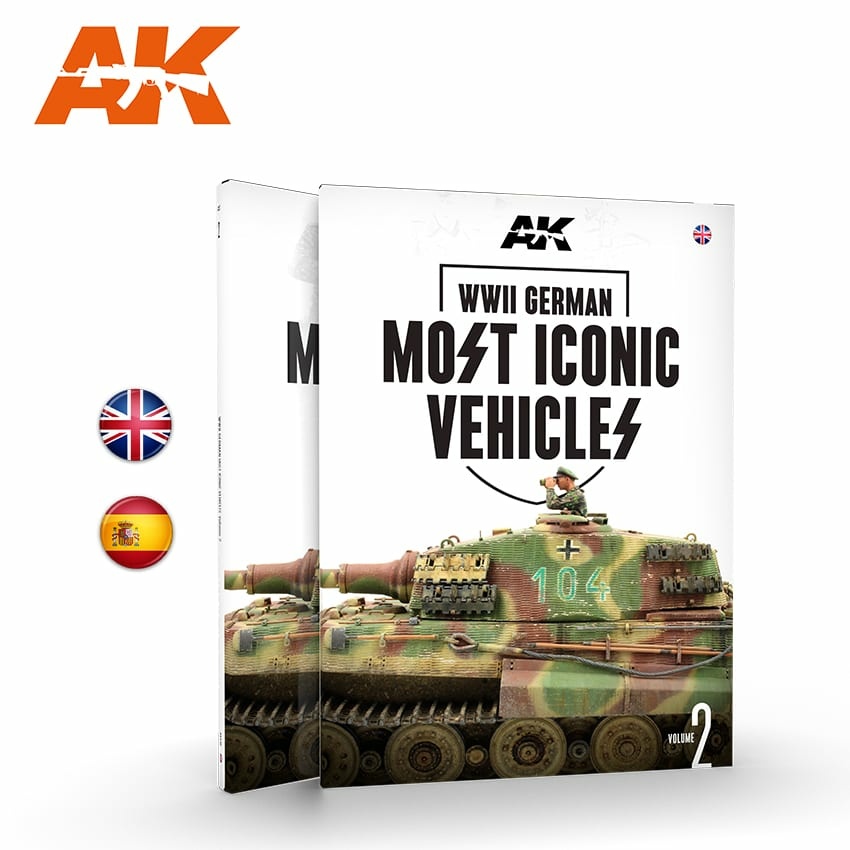 AK516 AK Interactive WWII GERMAN MOST ICONIC SS VEHICLES. VOLUME 2