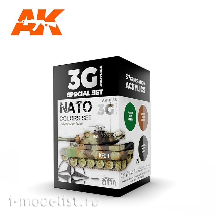 AK11658 AK Interactive Paint set 