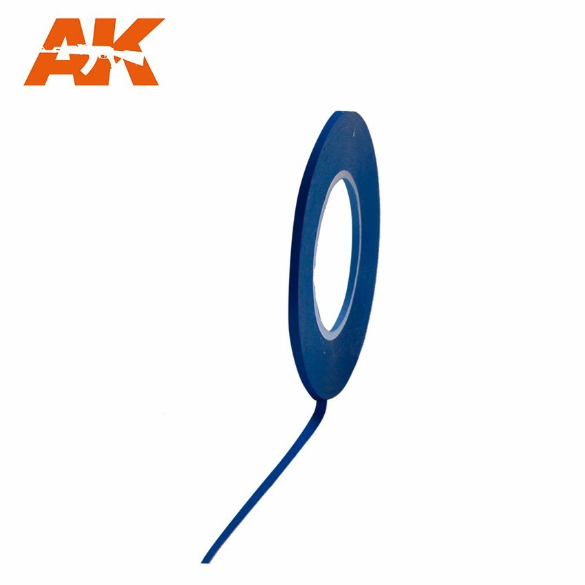 AK9182 AK Interactive Adhesive TAPE FOR BENDS, 2MM / MASKING TAPE FOR CURVES 2MM