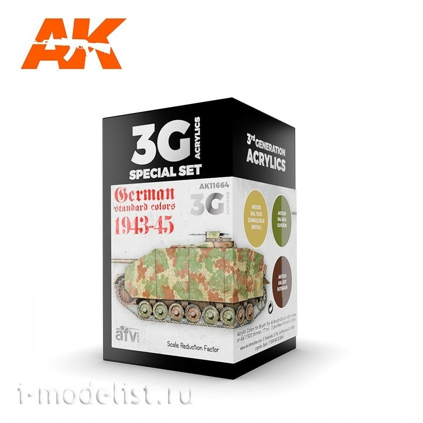 AK11664 AK Interactive Paint set 