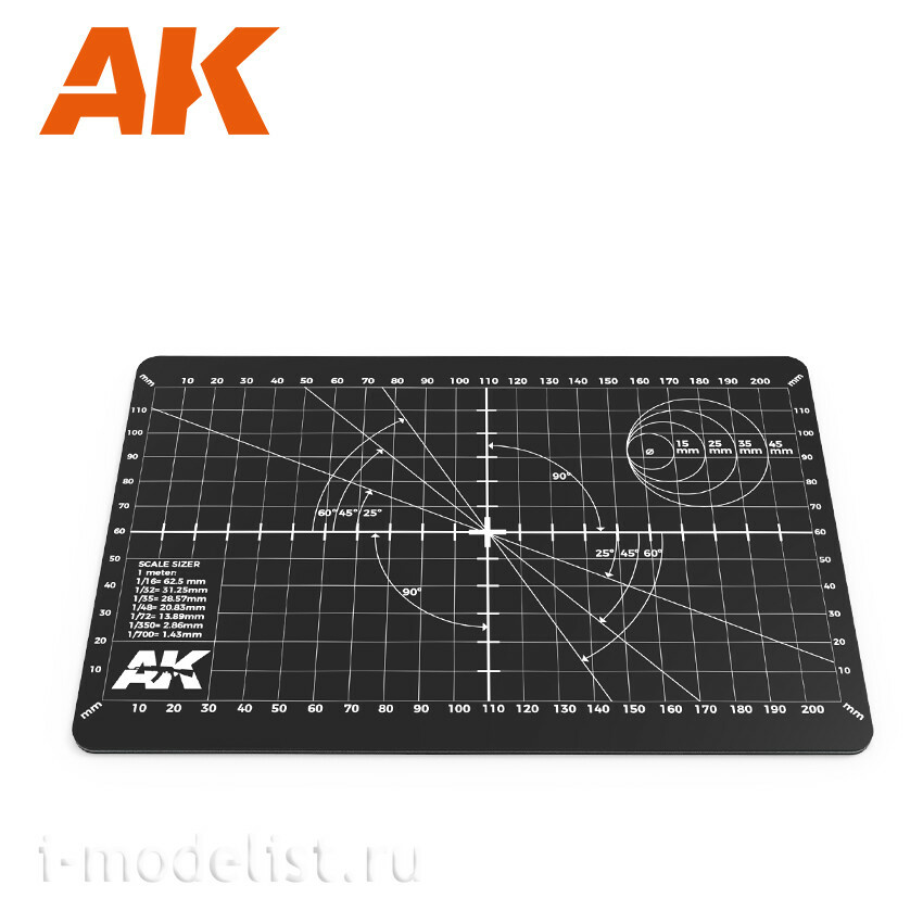 AK9313 AK Interactive Double-sided Cutting Mat A5