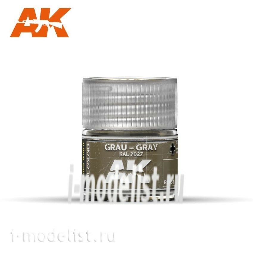 RC058 AK Interactive Grau-Gray RAL 7027 10ml