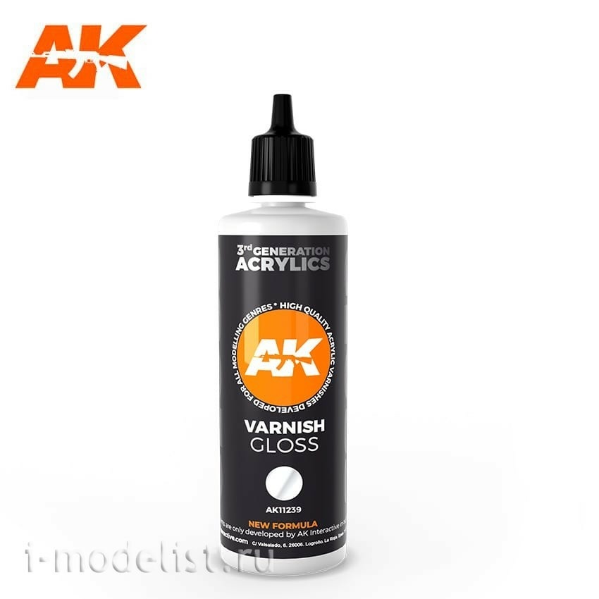 AK11239 AK Interactive Varnish Gloss Varnish 100 ml