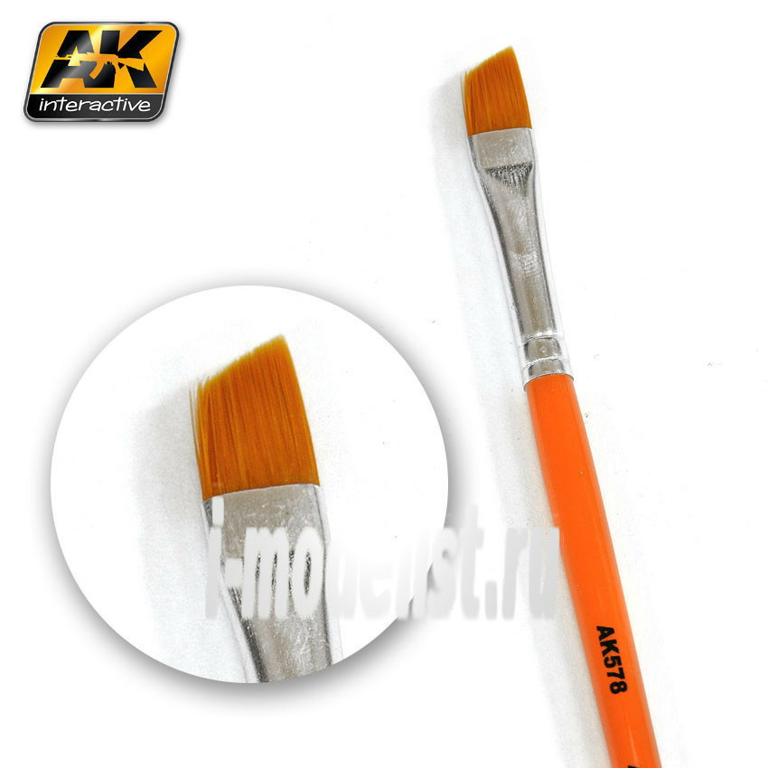 AK578 AK Interactive DIAGONAL WEATHERING BRUSH