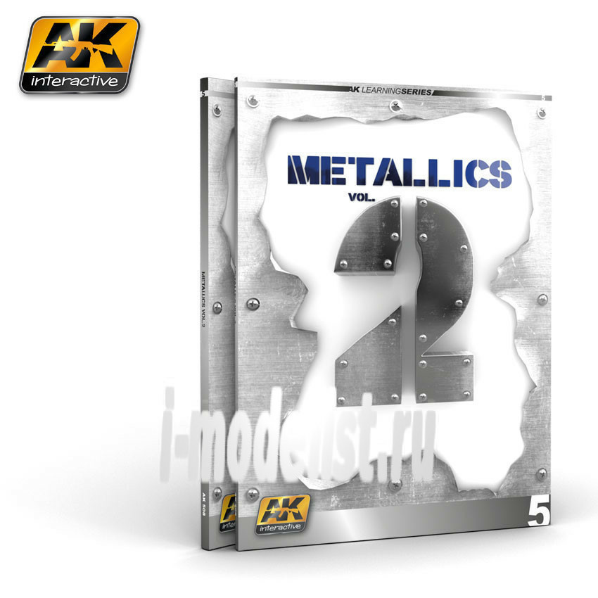 AK508 AK Interactive AK Learning 4 Metallics vol 2