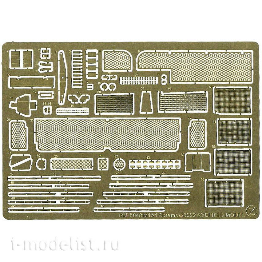 RM-5048 Rye Field Model 1/35 USMC M1A1 FEP Tank