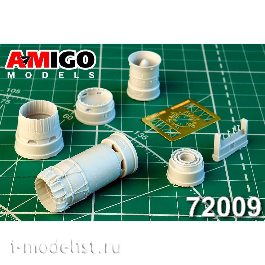 AMG72009 Amigo Models 1/72 MiGG-23ML, MiGG-23MLD Jet Nozzle engine R-35
